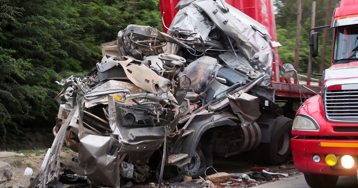 Tractor Trailer crash