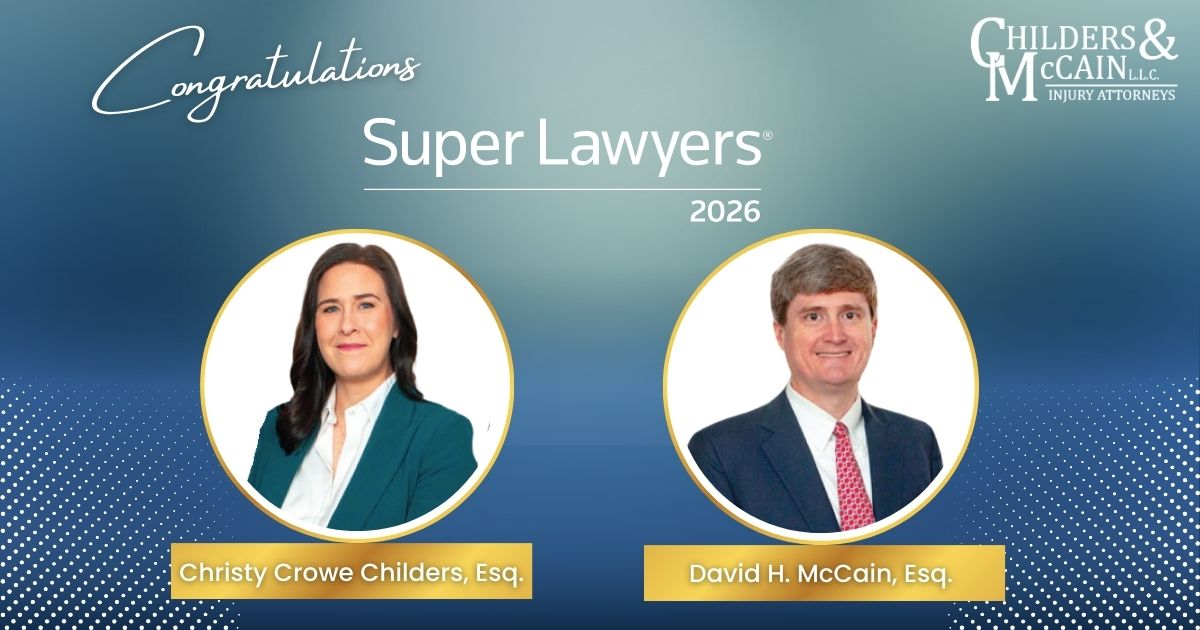 Childers & McCain Attorneys Recognized on 2026 Georgia Super Lawyers List